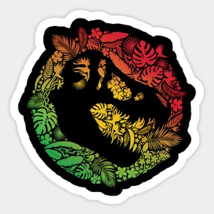 Paradise Rex Sticker